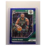 Jaylen Brown 2023-24 Donruss Optic Blue...