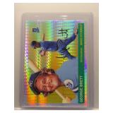 George Brett 2025 Topps Chrome Platinum hyper ref.