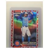 Dansby Swanson 2026 Topps Chrome Baseball Seam