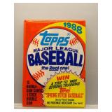 1988 Topps Baseball Sealed Wax Pack
