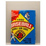 1990 Bowman Baseball Sealed Wax Pack