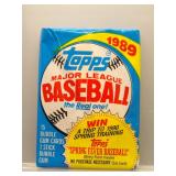 1989 Topps Baseball Sealed Wax Pack