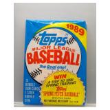 1989 Topps Baseball Sealed Wax Pack