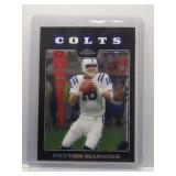 Peyton Manning 2008 Topps Chrome