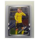 Erling Haaland 2021 Topps Chrome UEFA