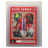 Erling Haaland 2025 Donruss Elite Series Red