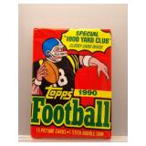 1990 Topps Football Sealed Wax Pack