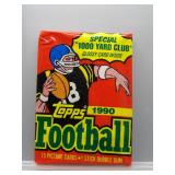 1990 Topps Football Sealed Wax Pack