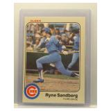Ryne Sandberg 1983 Fleer Rookie