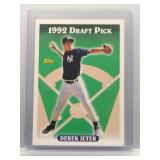 Derek Jeter 1993 Topps Draft Pick