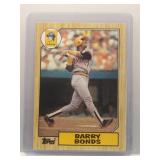Barry Bonds 1987 Topps Rookie