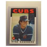 Ryne Sandberg 1986 Topps