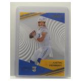 Justin Herbert 2020 Clear Vision rookie