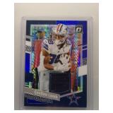 CeeDee Lamb 2023 Optic Threads patch blue hyper...