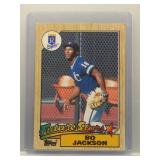 Bo Jackson 1987 Topps rookie