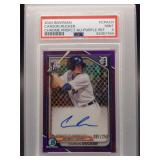 Carson Rucker 2024 1st Bowman Chrome auto /250...