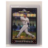 Gary Sheffield 2007 Topps Chrome Xfractor
