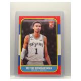 Victor Wembanyama 1986 Fleer Custom Card