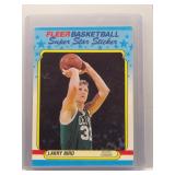 Larry Bird 1988 Fleer Basketball Super Star...