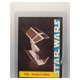 TIE - Vader's Ship 1977 Topps Stars Wars