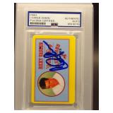 Charlie Sheen print Authentic Auto PSA