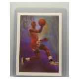 Michael Jordan 1990 Hoops illustration