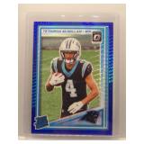 Tetairoa McMillan 2025 Optic rookie blue hyper...