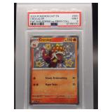 Pokemon Paldean Fates Crocalor Promo PSA 9