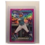 Julio Rodrigue 2024 Topps Chrome pink ref.