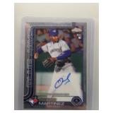 Orelvis Martinez 2025 Topps Chrome RC Auto