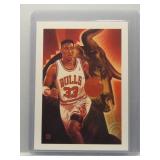 Scottie Pippen 1991 Hoops Illustration