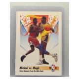 Michael vs. Magic 1991 Skybox