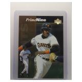 Barry Bonds 1998 Upper Deck Prime Nine #51