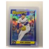 Roki Sasaki 2025 Topps '90 Chrome rookie