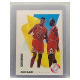 Scottie Pippen & Michael Jordan 1992 Skybox