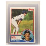 Wade Boggs 1983 Topps Rookie