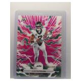 Justin Fields 2026 Topps Resurgence pink wave...