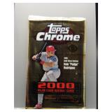 2000 Topps Chrome Baseball Sealed Pack