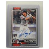 Petey Halpin 2026 Topps Chrome rookie auto