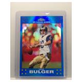 Marc Bulger 2007 Topps Chrome blue Refractor