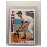Don Mattingly 1984 Topps Rookie