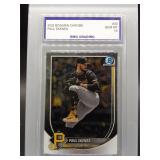 Paul Skenes 2025 Bowman Chrome BMG 10