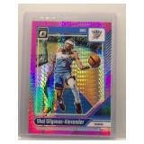 Shai Gilgeous-Alexander 2025 Optic pink hyper ref.