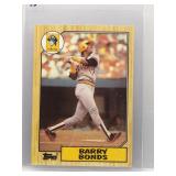 Barry Bonds 1987 Topps Rookie