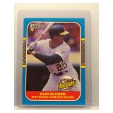 Mark McGwire 1987 Donruss Highlights Rookie