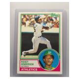 Rickey Henderson 1983 Topps