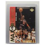 Michael Jordan 1995 Upper Deck Major Attractions