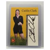 Caitlin Clark Fascimile Custom Card
