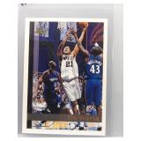 Tim Duncan 1997 Topps Rookie