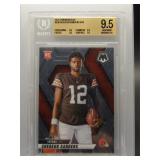 Shedeur Sanders 2025 Mosaic Rookie Beckett 9.5